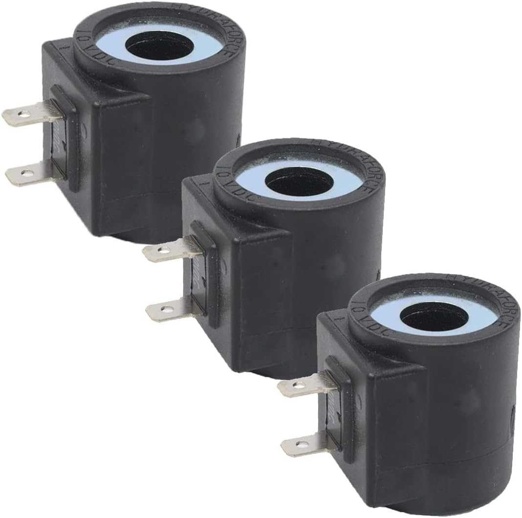 RUSSO 3 Pack Snow Plow Control Valve Coil for Western 49230