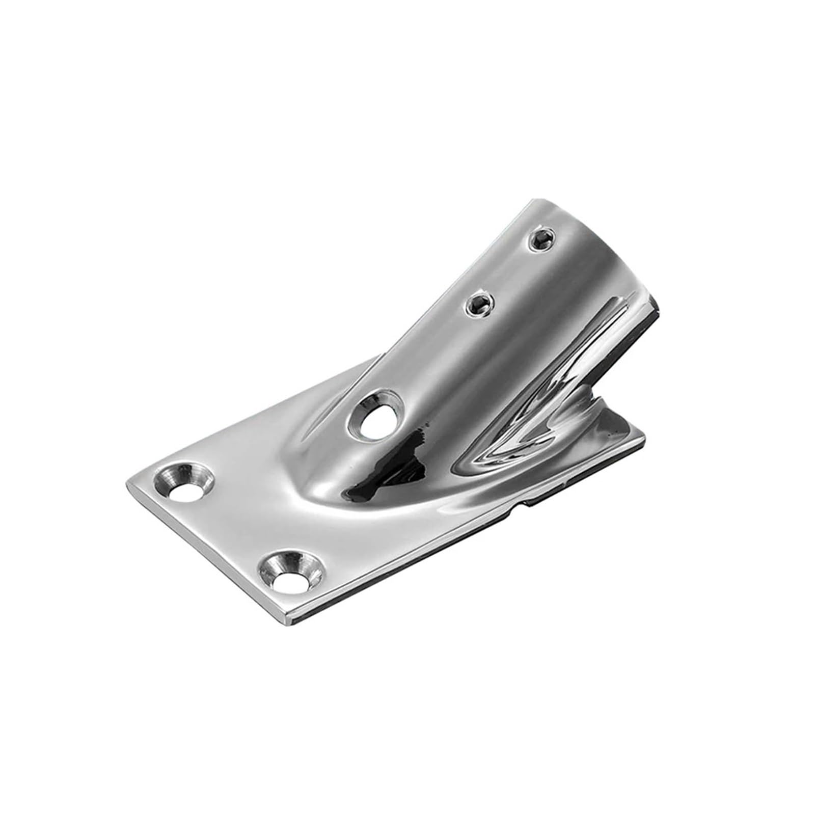 Mtmxalbbr One Color Marine 316 Stainless Steel 30° Rectangular Base Tube Pipe Handrail Fitting Boat Accessories(22Mm)
