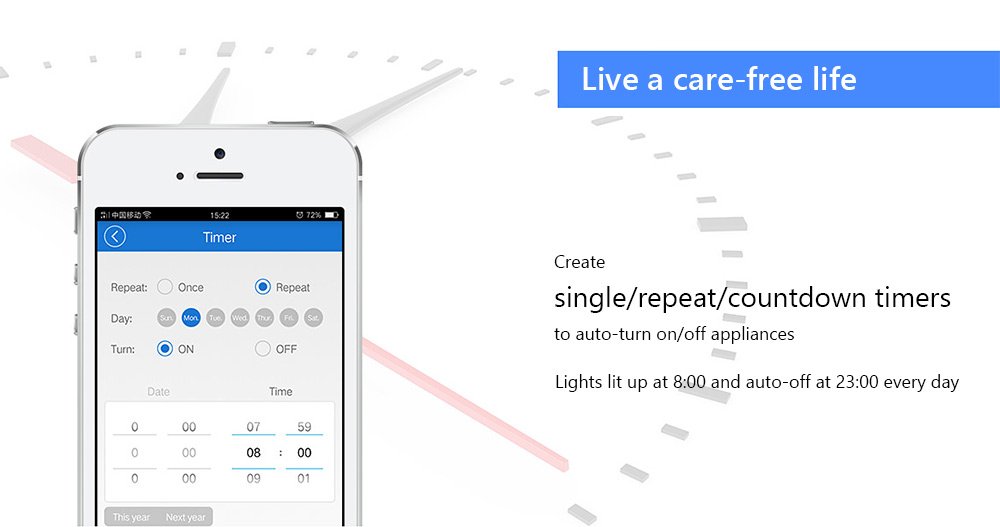 Diagram showing various applications for Sonoff G1, including farmland irrigation, greenhouse, server room, pet feeding, roller shutter, and oxygen pump.
