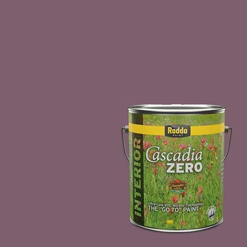 Vista 117 de Rodda Paint CASCADIA ZERO - Pintura satinada e imprimación para interiores en uno, 1 galón, pizarra