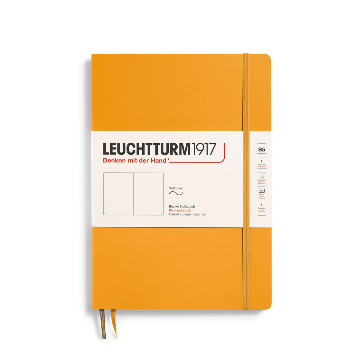 Amazon.com : LEUCHTTURM1917 - Notebook Softcover Composition B5