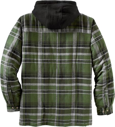 Image of Legendary Whitetails Mens Maplewood Hooded Shirt Jacket
