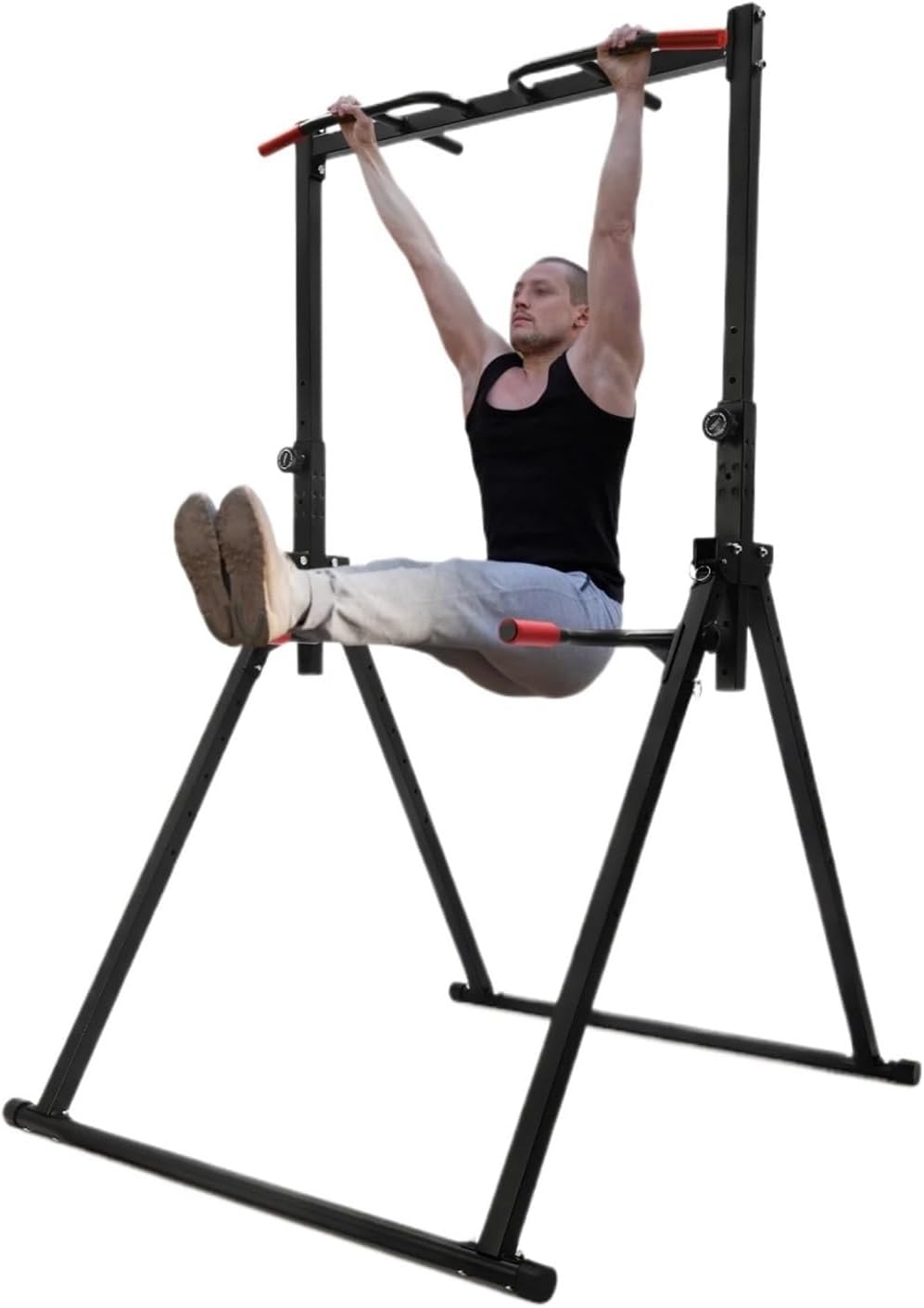 Gymnastics Bar Adjustable Height Home Gym Horizontal Bar Heavy Duty Carbon