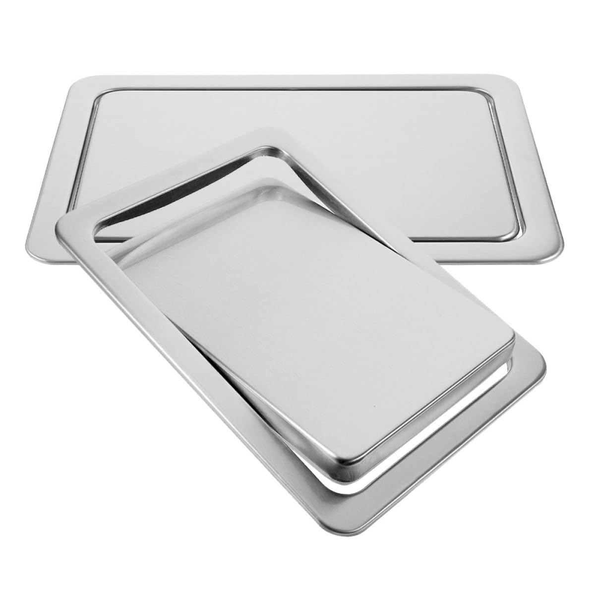 Couvercle de poubelle encastré inox pour optimiser votre cuisine moderne