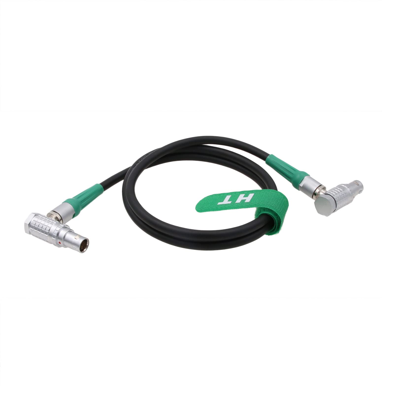 HangTon Motor Cable 1B 7 Pin for Preston FIZ MDR-4 MDR-3 Controller DM1X DM2X DM5 Digital Motor Heden M26VE, Right Angle to Straight (60 cm, RA to RA)