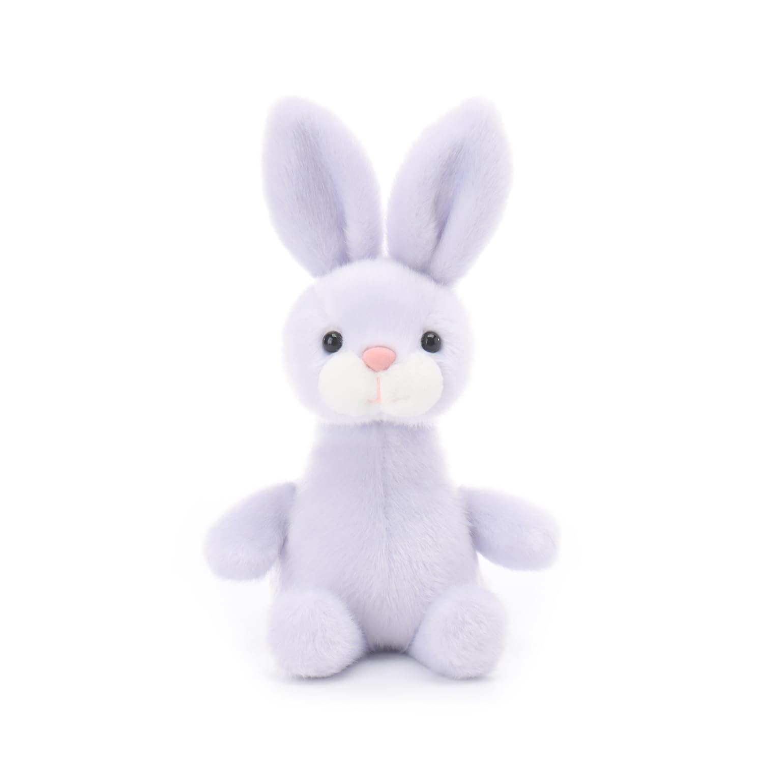 Apricot Lamb Lilac Purple Looking Bunny Rabbit Plushies Stuffed Animals for Baby Girl and Boy, Soft Cute Plush Toys for Kids, 7 Inches