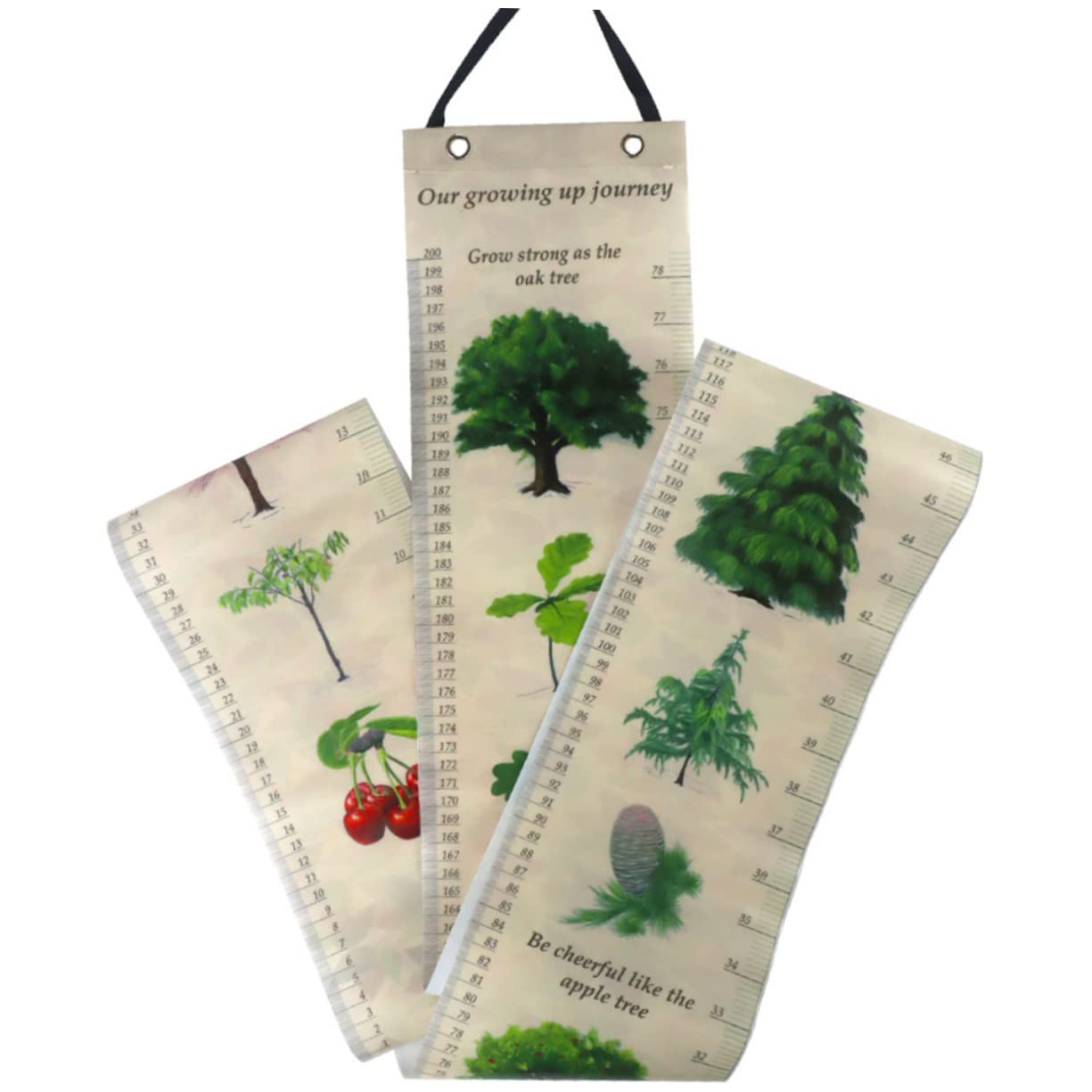 ULDIGI Height Growth Chart for Removable Wall Hanging Ruler with Plant Design Room Decor for Measuring Growth and Creating Lasting Memories