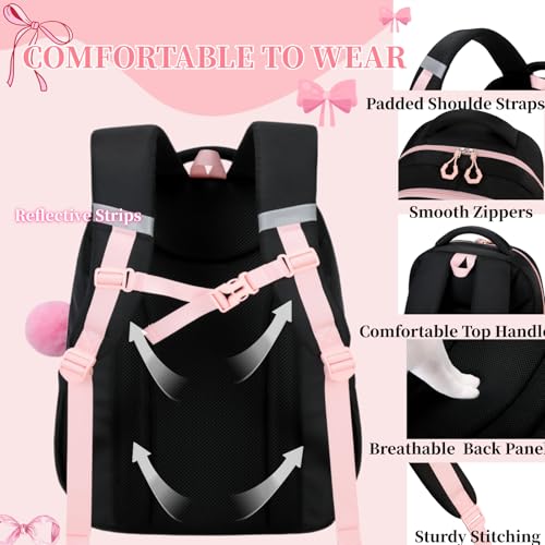 Image of Backpack for Girls Kids Backpack16in School Bookbag