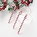 Imagen de DAHI 32 Piezas Bastones Caramelo de Navidad Candy Cane Decoraciones para Árbol de Navidad Colgante Chuches Original -Rojo y Blanco