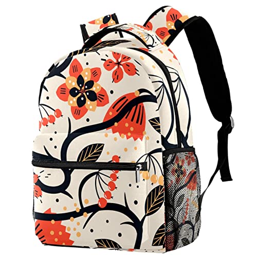 Sac à dos outdoor floral idéal pour les cours et les randonnées