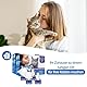 VICSOM 6 IN 1 Katzen Pheromone Diffuser, 120 Tage Pheromone Katzen Diffuser, Diffusor für Katzen für anhaltende Entspannung, Linderung von Angst und Stress(2 Diffuser + 4x48ml Nachfüller)
