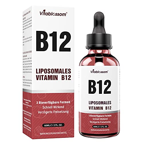 Liposomale Vitamin B12 Tropfen | 200µg Methylcobalamin Cover