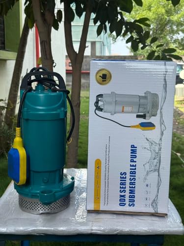 Image of 1HP Vertical Openwell Submersible Pump | 100% Copper Winding | 30M High Head Single Phase Water Pump | Heavy Duty Motor for Domestic, Agricultural, Garden & Overhead Tank Use