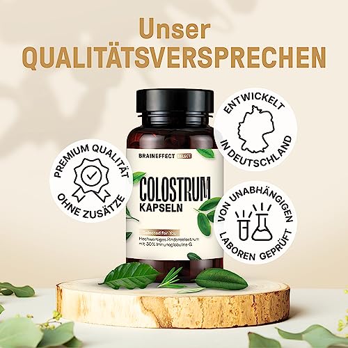 BRAINEFFECT Colostrum Kapseln – 195mg Immunglobuline, 120 Stk. – Ansicht 5