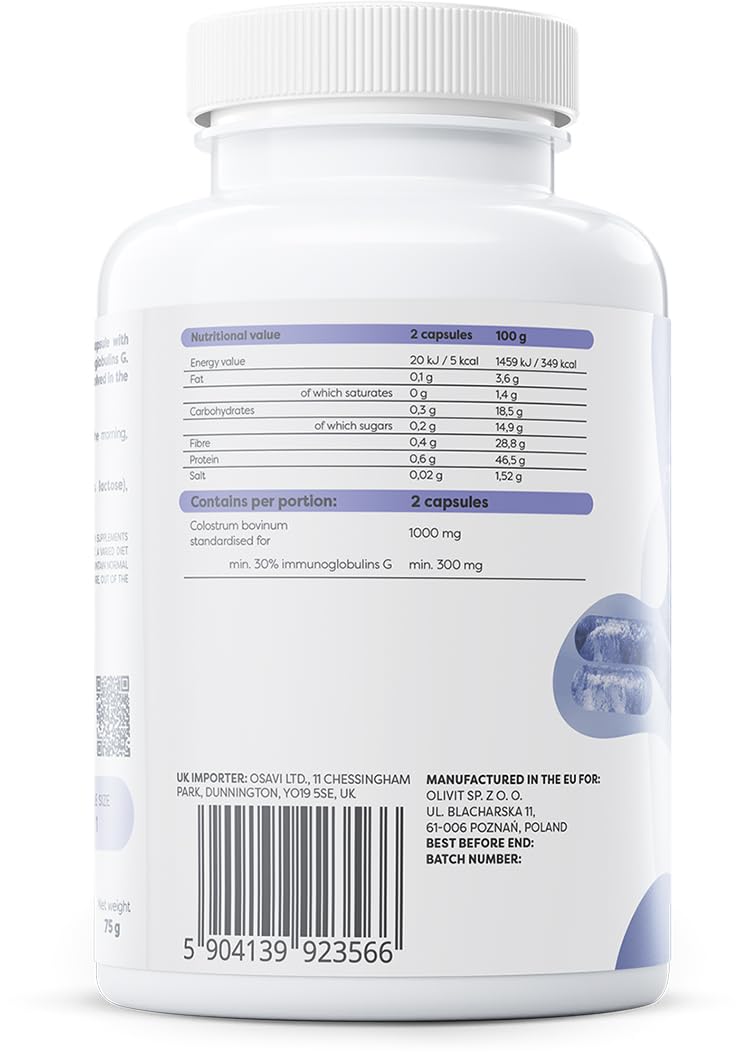 Colostrum, 1000mg - 120 caps