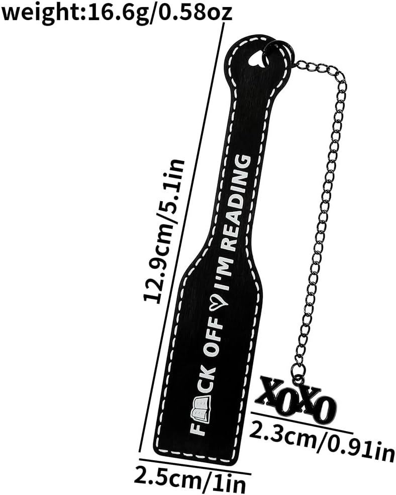 Spicy Dark Romance Metal Bookmark - Steamy Accessory for A Good Girl Readers Romance Lovers Smutty Bookmarks Gift Ideas (Spicy Bookmark Set 2) - Image 2