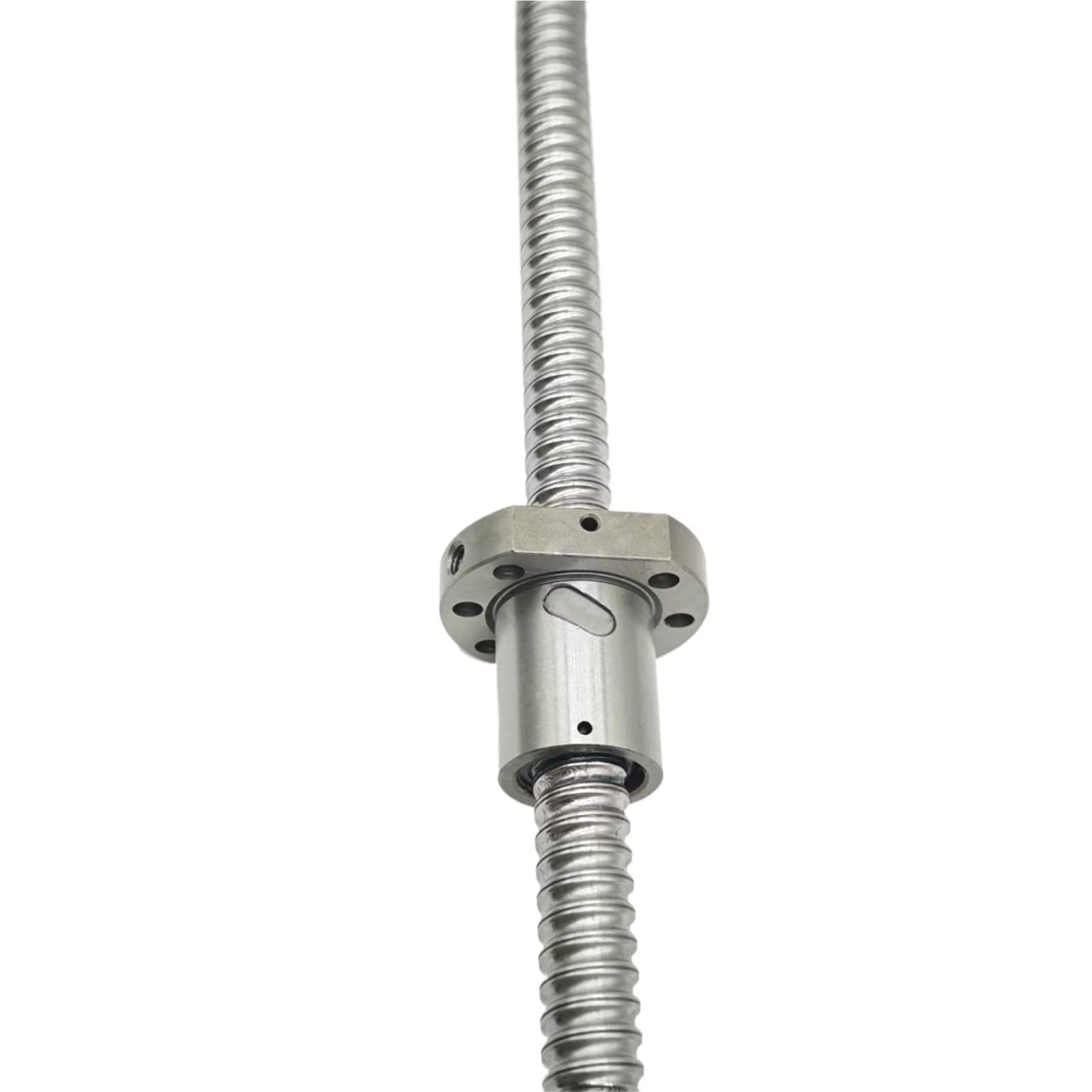 GTPBAO SFU1204 średnica 12 mm śruba kulowa skoku 4 mm, lewy gwint RM1204, klasa uziemienia C5 obrabiana bez końca do platformy testowej ruchu (600mm 23,62" long)