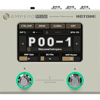 HOTONE AMPER MINI ギターエフェクター HOTONE | AMPERO Mini | マルチ・エフェクター | 製品情報