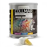 Drasanvi COLLMAR Colágeno Marino Hidrolizado con Ácido Hialurónico, Magnesio, Vitamina C | para Cartílagos, Huesos y Piel |Alta Dosis 9.717 mg/dia |300g de Polvo=28 Días | Sabor Limón