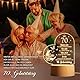 Vetbuosa Acryl Nachtlicht als Geschenk zum 70. Geburtstag für Frau & Mann, 1955er Geburtstagsdeko mit berührender Botschaft, Ideal für Vater, Mutter, Ehepartner & Freunde