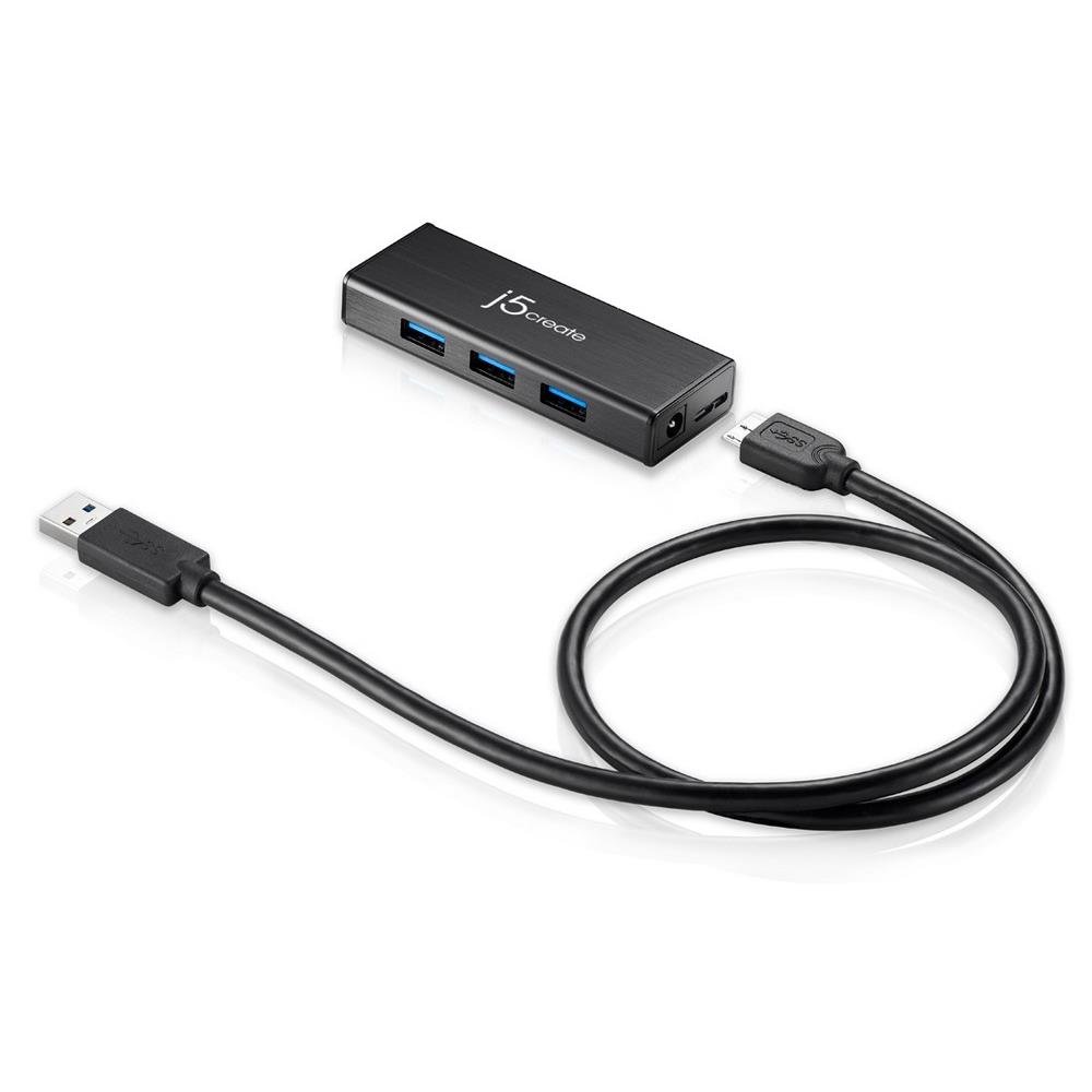 J5 Create JUH340 Mini HUB USB 3.0 4 Puertos