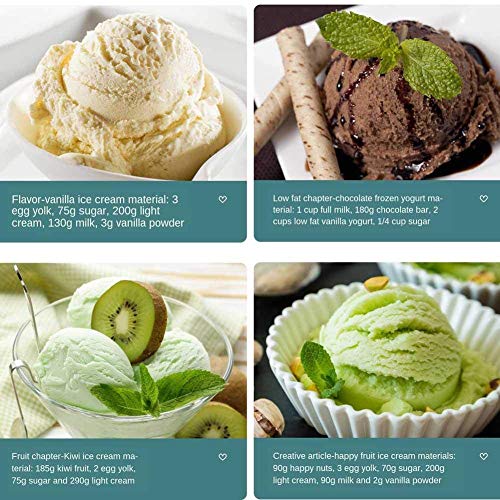 AYDQC Gefrorene Frucht-Dessert-Maschine, 220-50Hz / Electric-Eismaschine, vollautomatische Mini-Frucht-Soft-Servier… – Bild 5