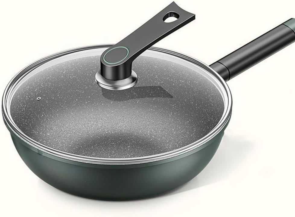 Maifanshi-Non-Stick Wok for Household Use, Frying Pan, Non-Stick Wok, Electromagnetic Cooker