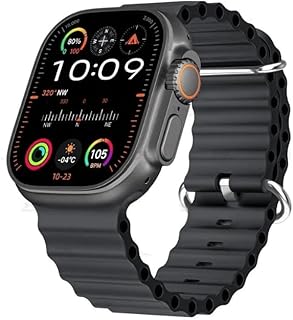 ساعة ذكية( HK 10 ultra 3 ) اتش كيه 10 الترا3 ,2025 جديدة وبتسجل صوت وذاكره 2 جيجا تدعم عرض صورالألبوم تدعم اللغه العربيه والانجليزيه ولغات اخري -NFC- بلوتوث-حزامين(سيليكون وقماش)-مقاومة للماء(اسود)