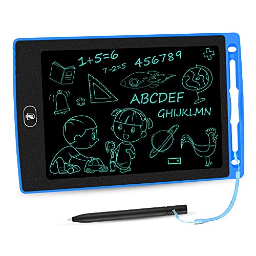 LCD Writing Tablet 8.5 Inch Toddler Doodle Board, Colorful Drawing Tablet, Erasable Electronic Painting Pads, Educational and Learning Kids Toy for 2 3 4 5 6 Year Old Boys and Girls Gifts(Dark Blue)