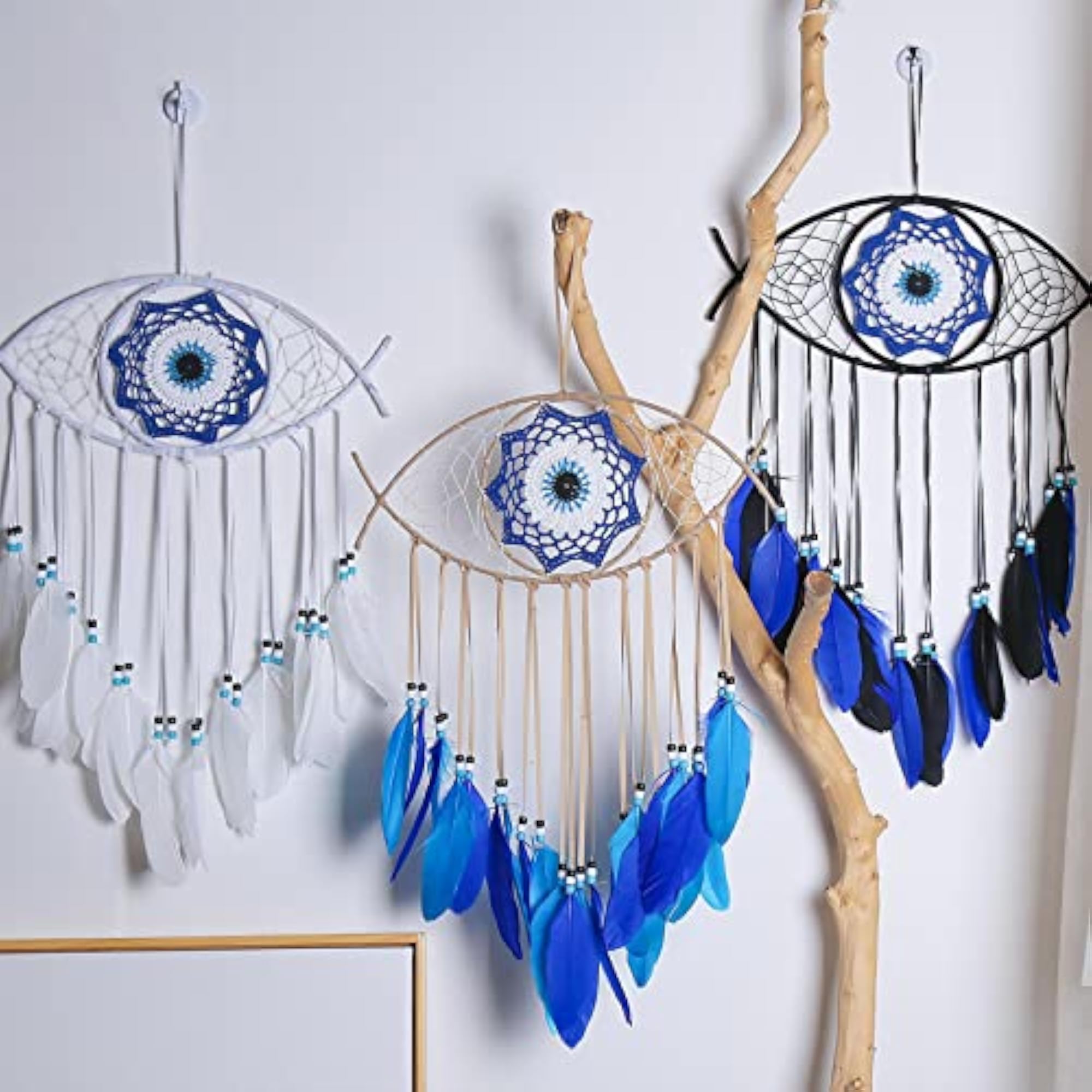 Generic Handmade Evil Eye Dream Catcher for Office