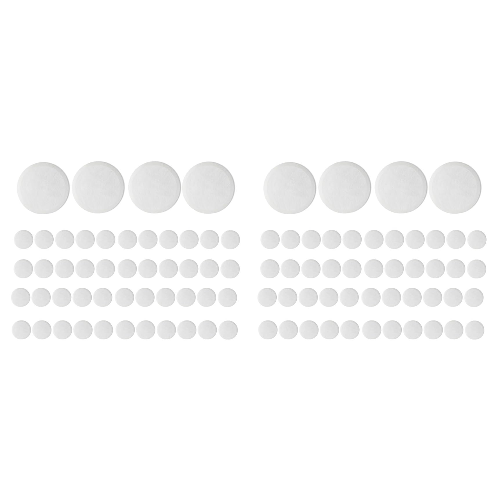 Jnchdghwa 96Pcs 2.5inch Monotub Adhesive Filter Disks - 2MM Thick Monotub Filter Discs for Mushroom Growing Supplies -Mushroom Box