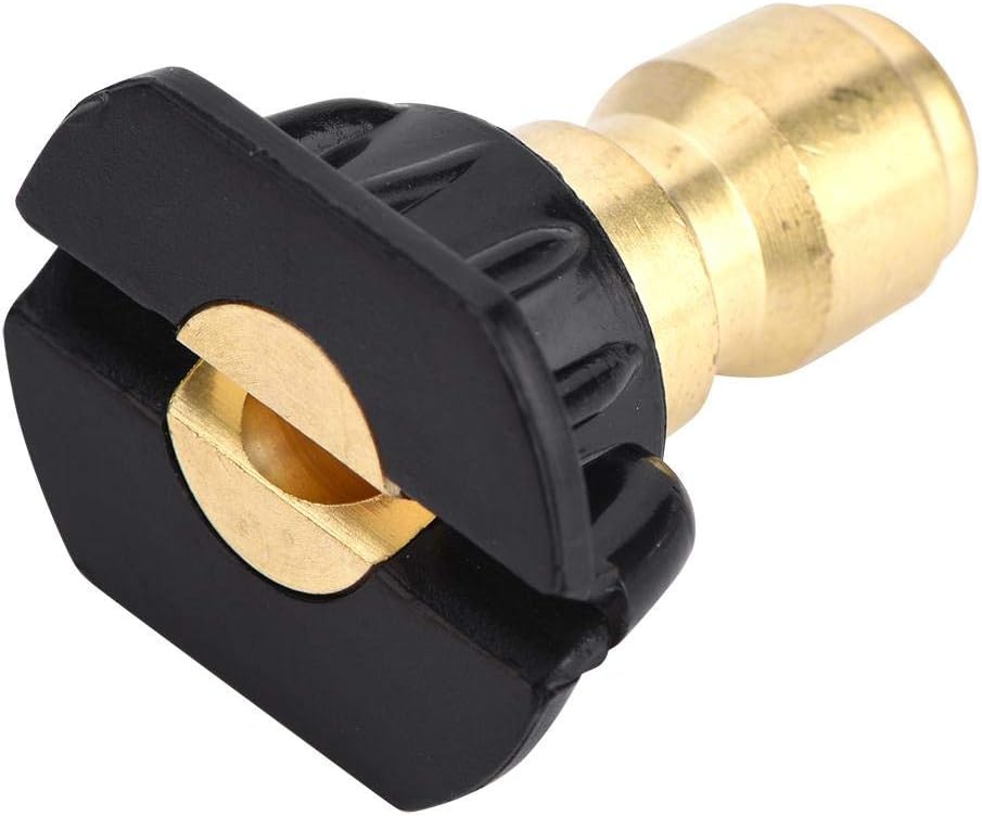 Pressure Washer Accessories Kit, Universal Power Pressure Washer Spray Nozzle Tips Quick Connect Pivot Adapter Coupler 180 Degrees with 5 Rotation Angles, 4000 PSI.(5-Pack)