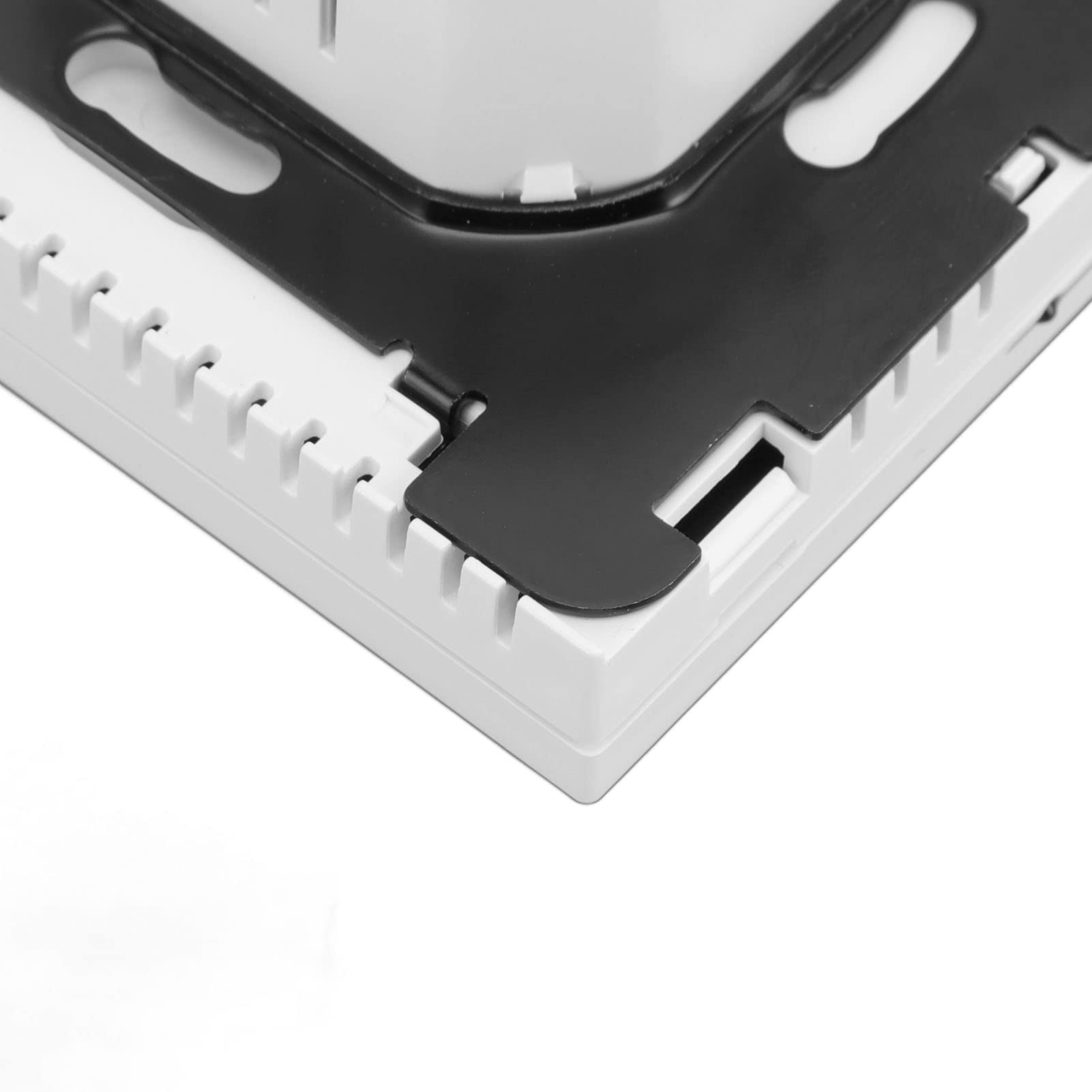 Termostato WiFi digitale con schermo touch, controllo vocale tramite app, termostato intelligente con autocalibrazione per riscaldamento a pavimento.