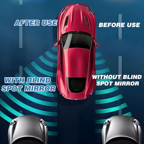 Heart Shaped Blind Spot Mirrors