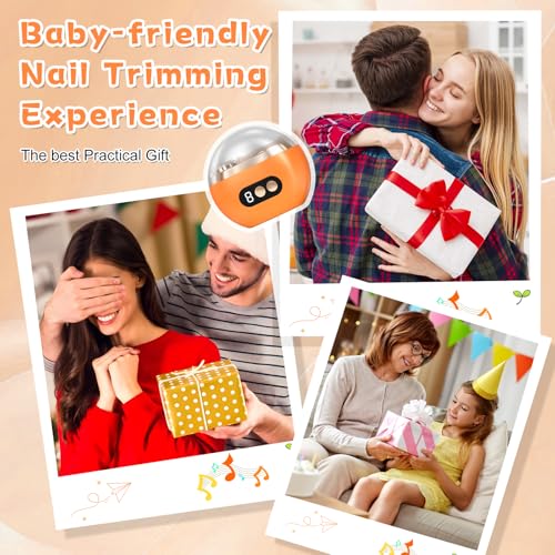 Elektrischer Nagelknipser, 3 in 1 Elektrischer Nagelschneider Nagelfeile Polieren mit LED 3 Gesch- Ultraleise, Elektrische Nagelfeile Baby, Electric Nail Clippers für Kinder Erwachsene