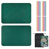 【Hochwertiges Material】 Unsere ruhiges reise-spielzeug sind aus sicherem Silikon hergestellt, weich und gratfrei, geruchsneutral, st dieses Sensorikspielzeug für Kinder absolut sicher.