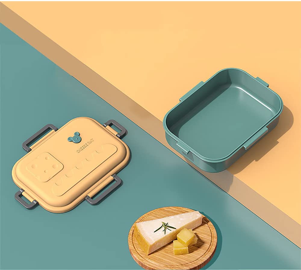 Bento Box da 3 Pezzi per Cartoni Animati, Scatola da Pranzo Creativa per Adulti E Bambini, Scomparto Singolo di Grande capacità può Essere Utilizzato nel Forno a Microonde