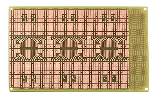 BusBoard Prototype Systems SMT3UT SMTboard-3U-Thin, 2 Sided PCB, Unplated Holes to Ground Plane, 3.94 x 6.30 in (100 x 160 mm)