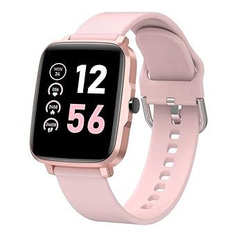 BFIT Gen B1 Touchscreen Unisex Stainless Steel case smartwatch with HRM, Temperature Measurement, and Upto 15 Days Active Battery Life