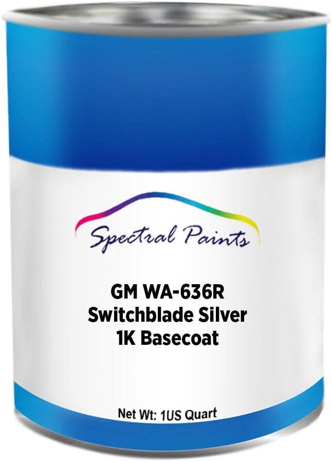 For GMC Chevrolet Buick Cadillac WA636R/ 636R Switchblade Silver Paint - Pint