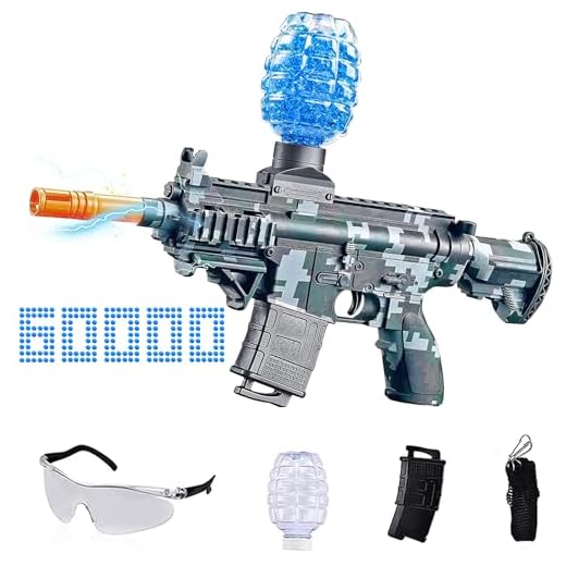 JANNIRESS Electric Gel Ball Blaster-Toys-Eco-Friendly Splatter Ball Blaster,Automatic Outdoor Games Toys for Activities Team Game