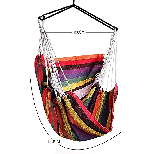 Gohytal Hanging Chair, 100 x 130 cm, Hanging Chair, Hanging Seat up to 150 kg - Image 4