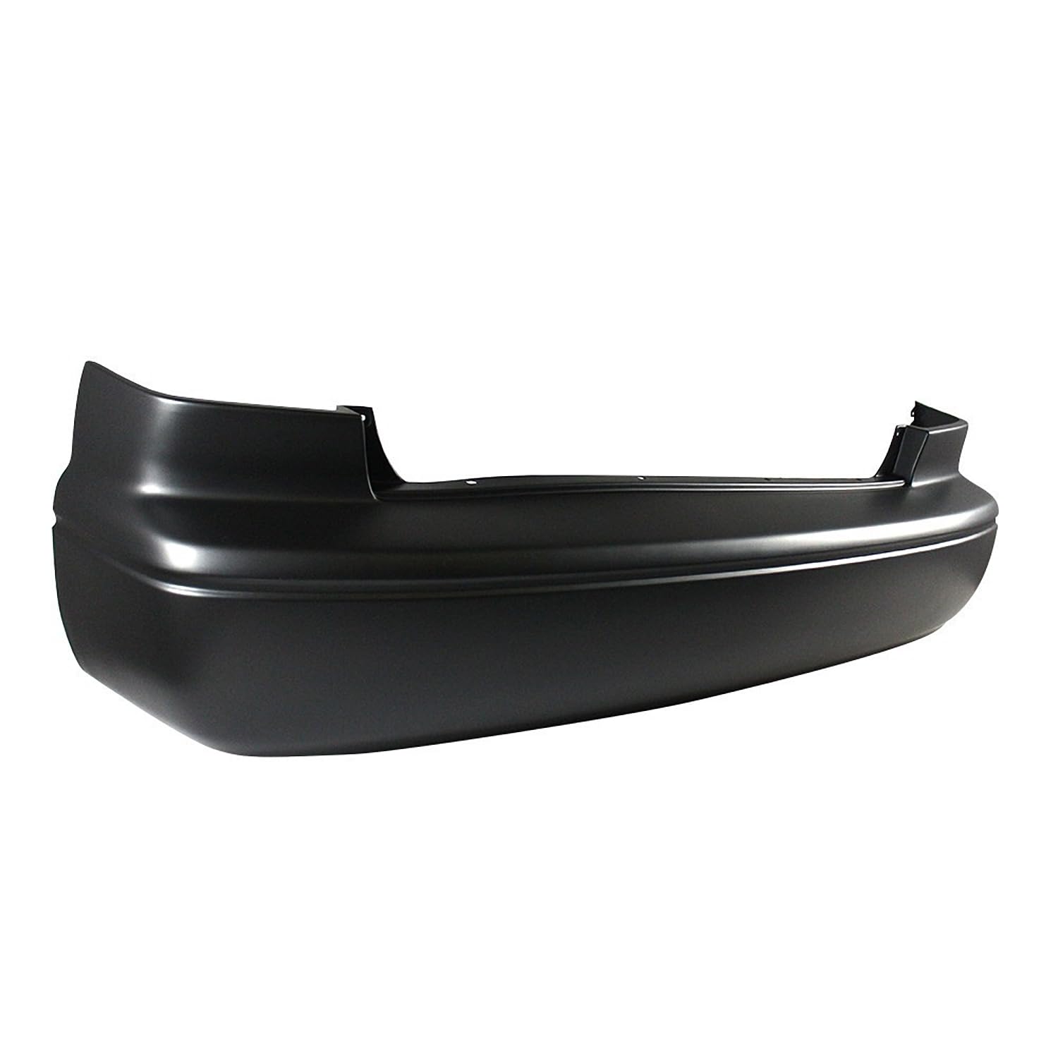 CarPartsDepot Rear Bumper Cover Replacement New Primed Black Plastic Assembly Compatible With 2000-2001 Toyota Camry TO1100194 52159AA902