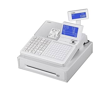 SR-C550-EX 4WE ✖️② 楽天市場】在庫限り レジスター カシオ SR-C550-EX-4S ホワイト