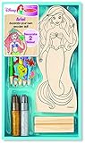 Ariel Decorate-Your-Own Wooden Doll