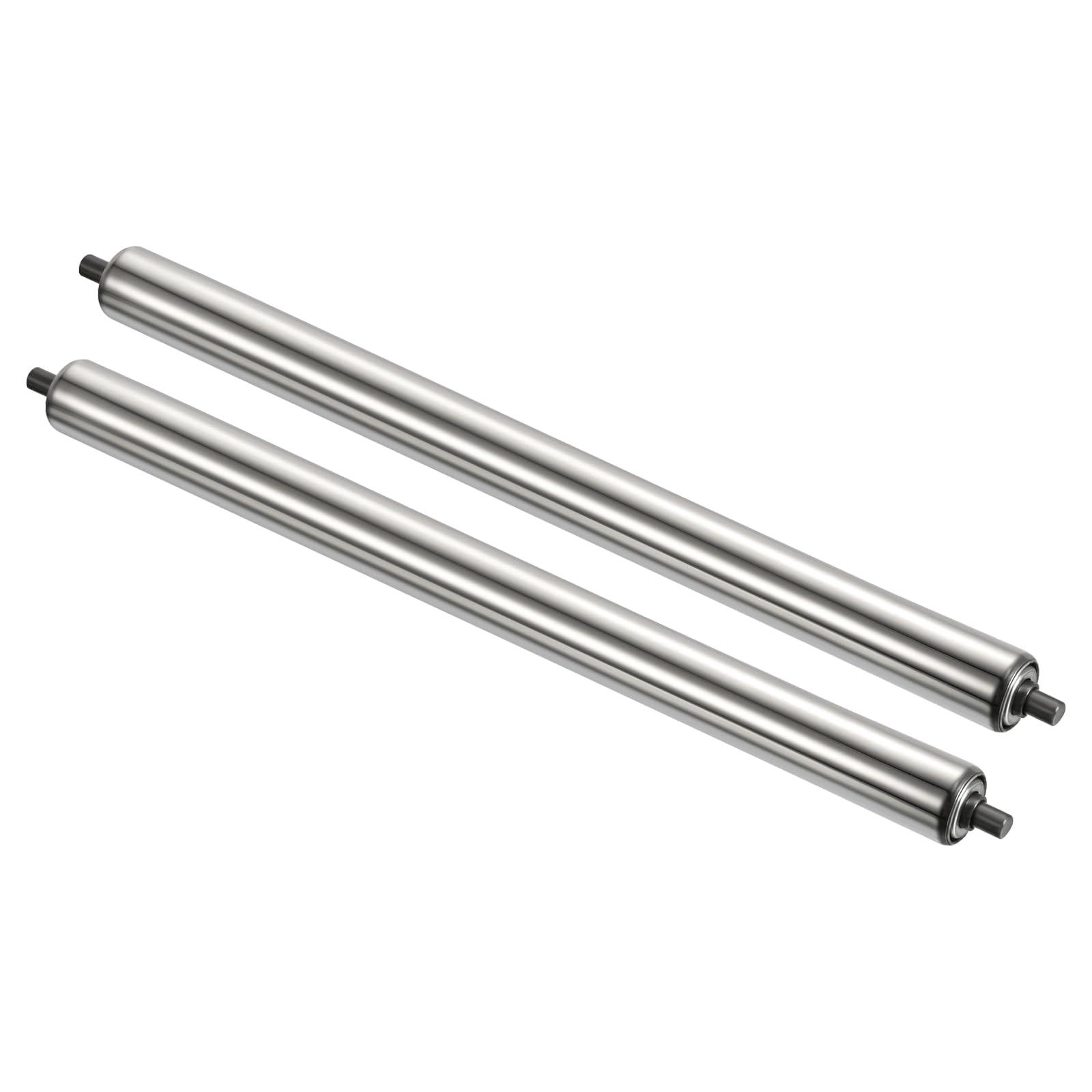PATIKIL Conveyor Roller 3" Diameter 12" Long Stainless Steel Silver 2pcs — Amazon image 22