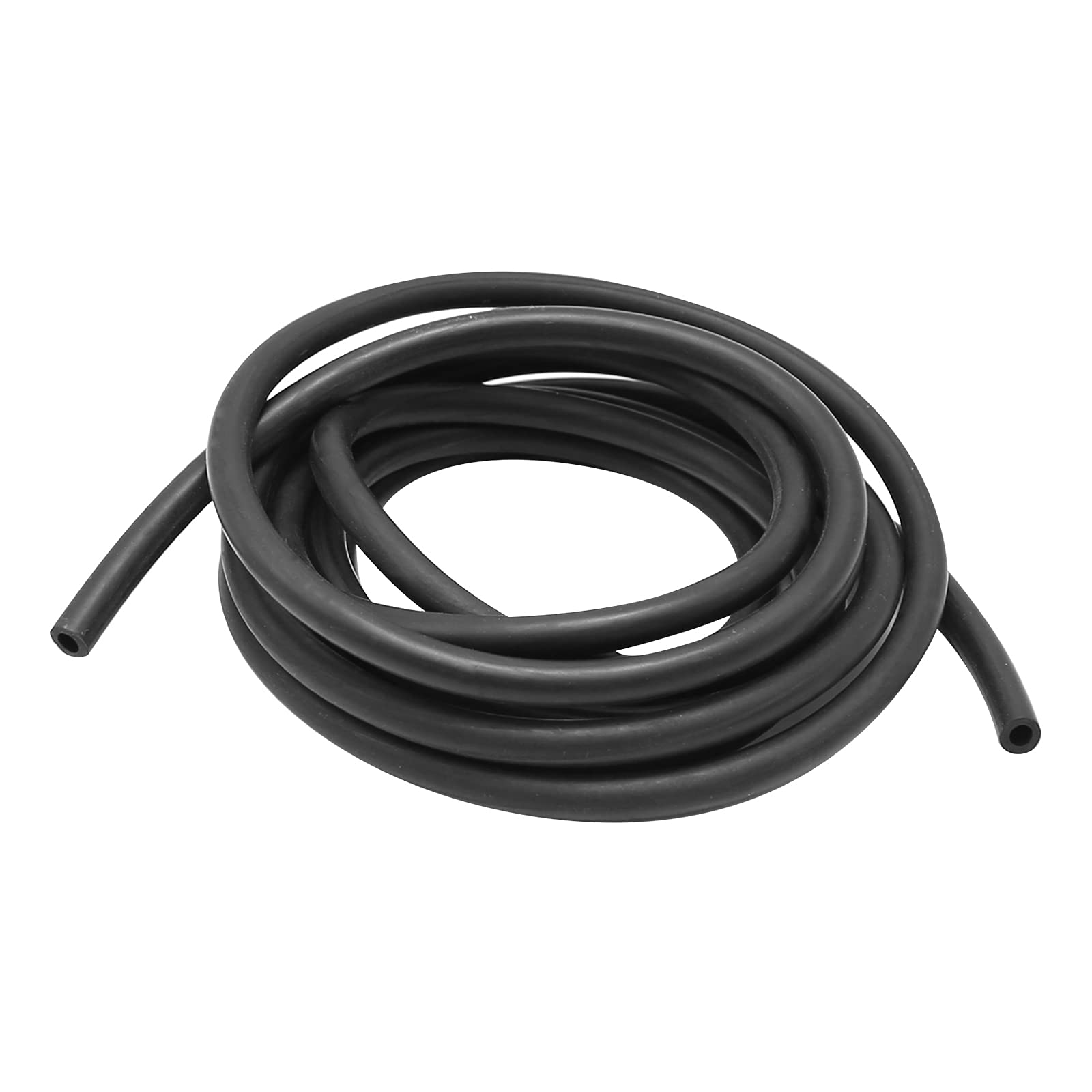 Tuyau Carburant 6mm X 2,4m YGQ - Résistant à L'Éthanol (-30°C à 170°C) - Avec 20 Colliers De Serrage