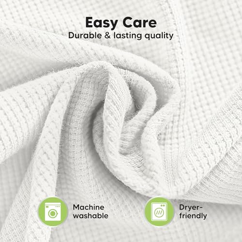 Image of 3-Pack Organic Swaddles for Newborns, Baby Swaddles 0-3 Months (Soft White) | Newborn Swaddle Sleep Sacks, Soft Cotton, Infant, Baby Swaddle Wraps, Girls, Boys, Large Hook & Loop Closure