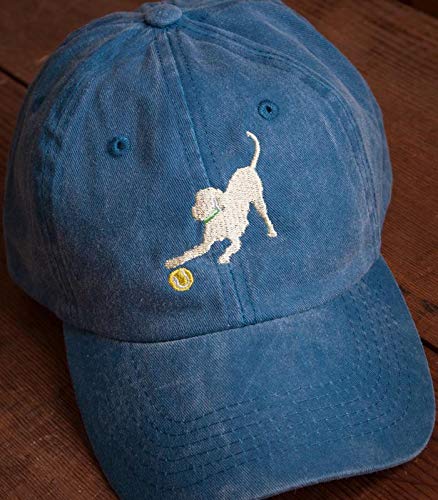 JUS LABS Denim Blue Embroidered Labrador Hats miniatura 1