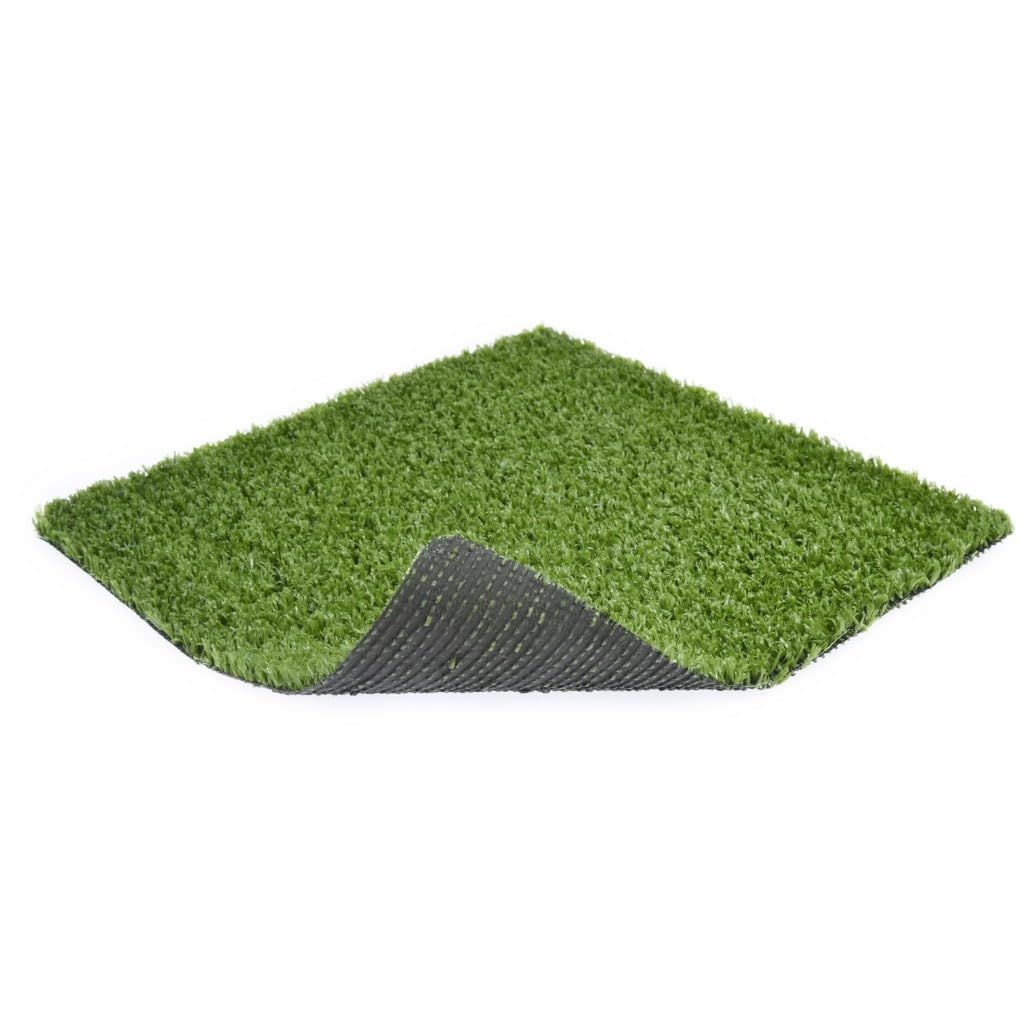 BONERVA Césped Artificial para Terraza 10 mm, Verde, Polipropileno (PP), para Decoración y Tránsito Ligero, Interior y Exterior (2x5 Metros)